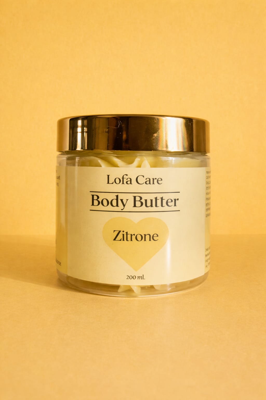 Body Butter - Zitrone